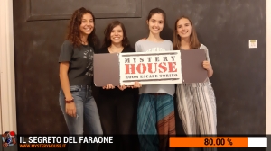 escape room mystery house torino Il segreto del faraone