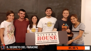 escape room mystery house torino Il segreto del faraone