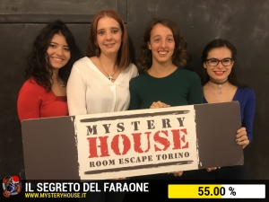 escape room mystery house torino Il segreto del faraone