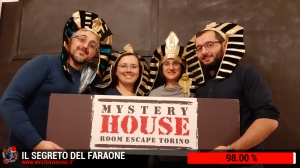 escape room mystery house torino Il segreto del faraone