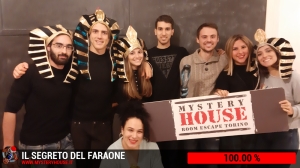 escape room mystery house torino Il segreto del faraone