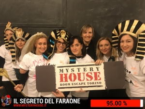 escape room mystery house torino Il segreto del faraone