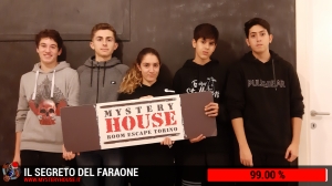 escape room mystery house torino Il segreto del faraone