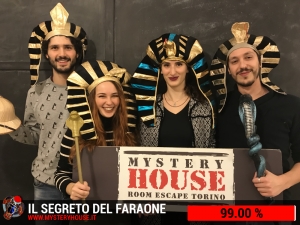 escape room mystery house torino Il segreto del faraone