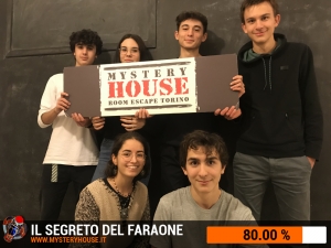 escape room mystery house torino Il segreto del faraone