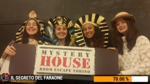 escape room mystery house torino Il segreto del faraone