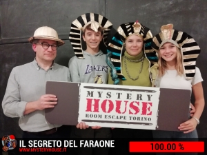 escape room mystery house torino Il segreto del faraone