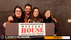 escape room mystery house torino Il segreto del faraone