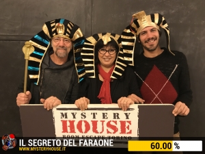 escape room mystery house torino Il segreto del faraone