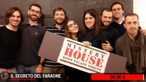 escape room mystery house torino Il segreto del faraone