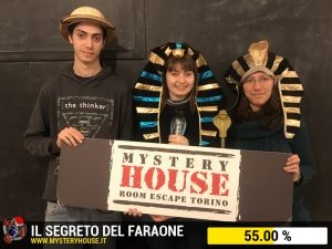 escape room mystery house torino Il segreto del faraone