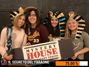 escape room mystery house torino Il segreto del faraone