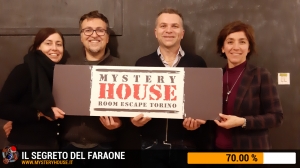 escape room mystery house torino Il segreto del faraone