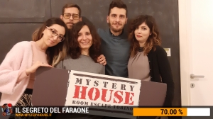 escape room mystery house torino Il segreto del faraone
