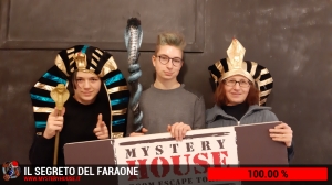 escape room mystery house torino Il segreto del faraone