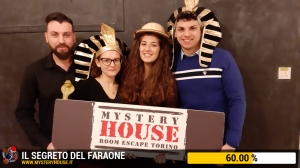 escape room mystery house torino Il segreto del faraone