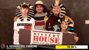 escape room mystery house torino Il segreto del faraone