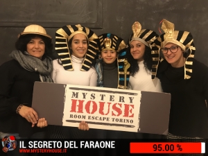 escape room mystery house torino Il segreto del faraone