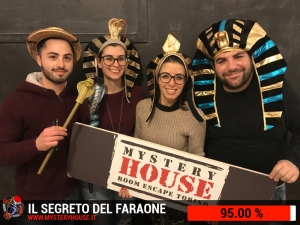 escape room mystery house torino Il segreto del faraone