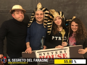 escape room mystery house torino Il segreto del faraone
