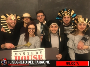 escape room mystery house torino Il segreto del faraone