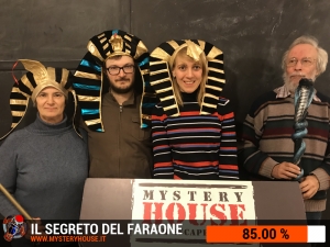 escape room mystery house torino Il segreto del faraone