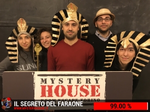 escape room mystery house torino Il segreto del faraone