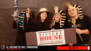 escape room mystery house torino Il segreto del faraone