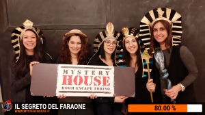 escape room mystery house torino Il segreto del faraone