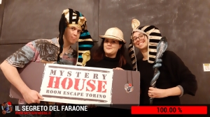 escape room mystery house torino Il segreto del faraone