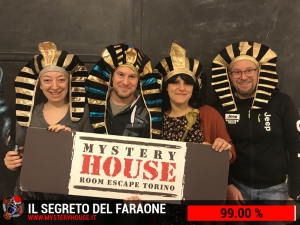 escape room mystery house torino Il segreto del faraone