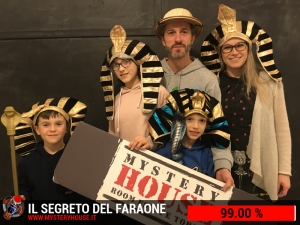 escape room mystery house torino Il segreto del faraone