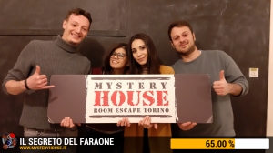 escape room mystery house torino Il segreto del faraone