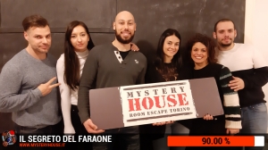 escape room mystery house torino Il segreto del faraone