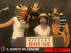 escape room mystery house torino Il segreto del faraone