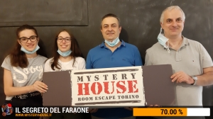 escape room mystery house torino Il segreto del faraone