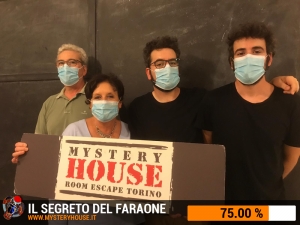 escape room mystery house torino Il segreto del faraone