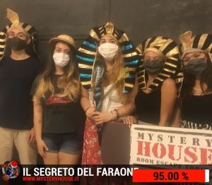 escape room mystery house torino Il segreto del faraone