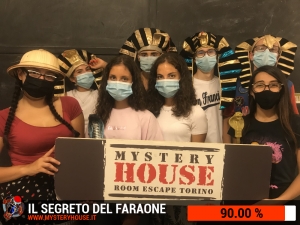 escape room mystery house torino Il segreto del faraone