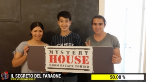 escape room mystery house torino Il segreto del faraone