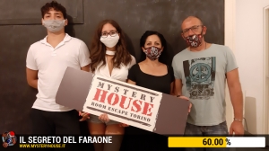escape room mystery house torino Il segreto del faraone