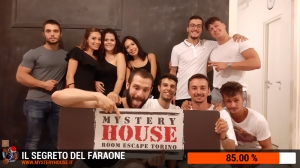 escape room mystery house torino Il segreto del faraone