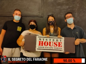 escape room mystery house torino Il segreto del faraone