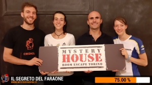 escape room mystery house torino Il segreto del faraone