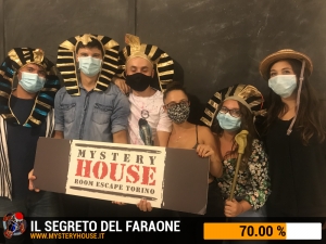 escape room mystery house torino Il segreto del faraone