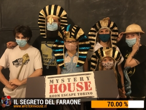 escape room mystery house torino Il segreto del faraone