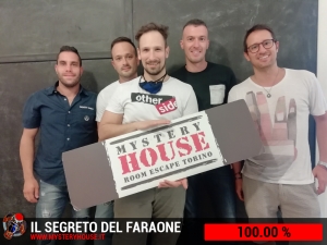 escape room mystery house torino Il segreto del faraone