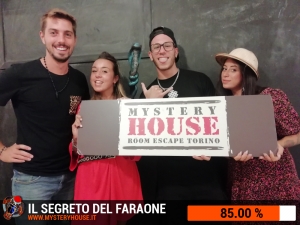 escape room mystery house torino Il segreto del faraone