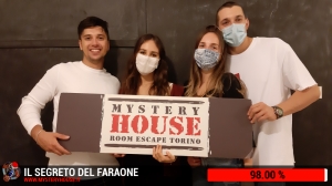 escape room mystery house torino Il segreto del faraone