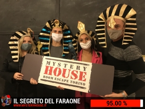 escape room mystery house torino Il segreto del faraone
